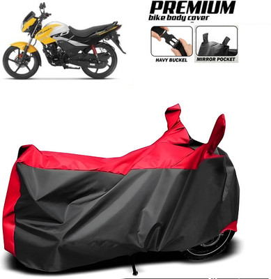 smwzxyu Waterproof Two Wheeler Cover for Hero(Passion Pro, Red)