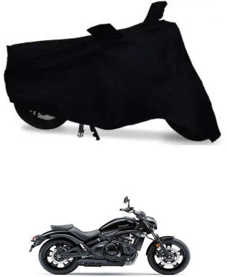 APNEK Waterproof Two Wheeler Cover for Kawasaki(Vulcan S BS6, Black)