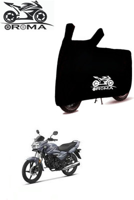 OliverX Waterproof Two Wheeler Cover for Honda(CB Shine, Black)