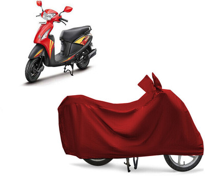 EGAL Two Wheeler Cover for Hero(Pleasure, Maroon)