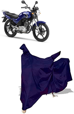 Amexride Two Wheeler Cover for Yamaha(YBR 125, Blue)