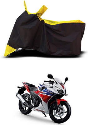 VESMEI Two Wheeler Cover for Honda(CBR300R BS6, Yellow)