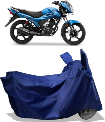 Amexride Two Wheeler Cover for TVS(Victor, Blue)