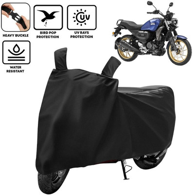 kerwa Two Wheeler Cover for Yamaha(FZ-X, Black)
