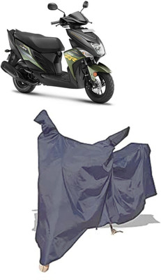 Amexride Two Wheeler Cover for Yamaha(Cygnus Ray ZR BS6, Grey)
