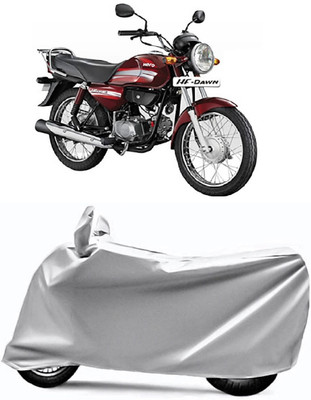 XOCAVO Two Wheeler Cover for Hero(HF Dawn, Silver)