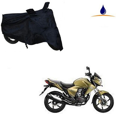 MMSSTAR Waterproof Two Wheeler Cover for Honda(Dazzler, Black)