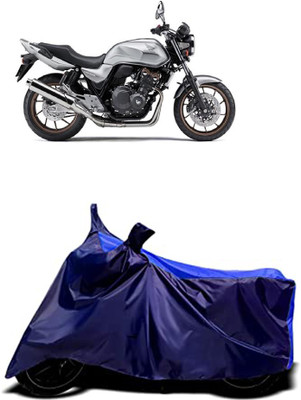 VESMEI Two Wheeler Cover for Honda(CB 500, Blue)