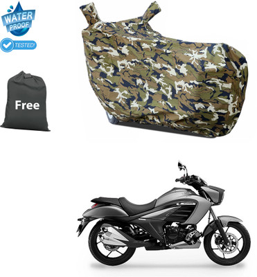 PAGORA Waterproof Two Wheeler Cover for TVS(Intruder 250, Yellow)