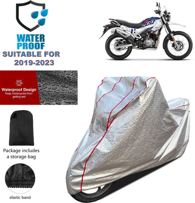 PAGORA Waterproof Two Wheeler Cover for Hero(MotoCorp XPulse 200T, Silver)