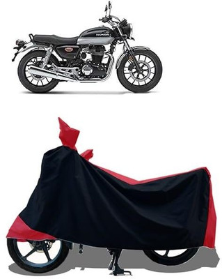 KEDIT Two Wheeler Cover for Honda(Hness CB350, Red)