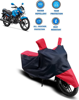 GOSHIV-car and bike accessories Waterproof Two Wheeler Cover for Hero(Glamour FI, Red)