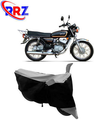 RRZ Waterproof Two Wheeler Cover for Yamaha(RX135, Black, Grey)