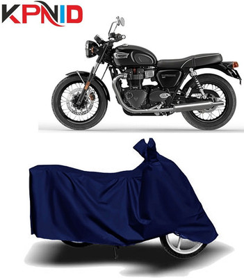 KPNID Waterproof Two Wheeler Cover for Triumph(Bonneville T100, Blue)