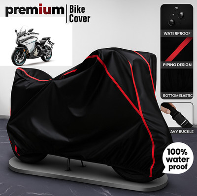SThanaveX Waterproof Two Wheeler Cover for CFMoto(Black)
