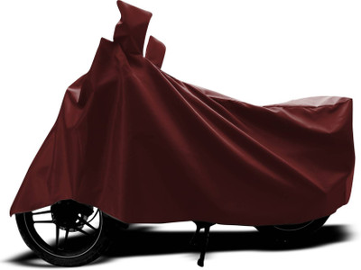 KEDIT Two Wheeler Cover for TVS(Apache RTR 160, Maroon)