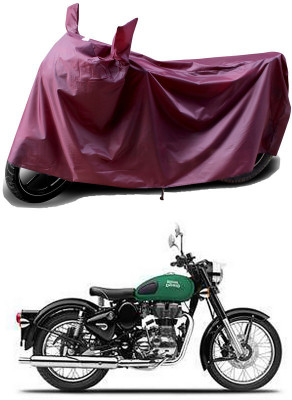 APNEK Waterproof Two Wheeler Cover for Royal Enfield(Meteor BS6, Maroon)
