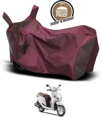 AASHTIK MART Two Wheeler Cover for Honda(Aviator, Maroon)