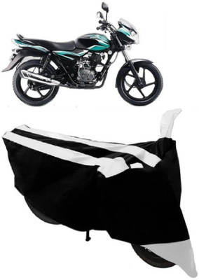 DeepShakshi AUTOMOTIVE Waterproof Two Wheeler Cover for Bajaj(Discover 100 DTS-i, White)