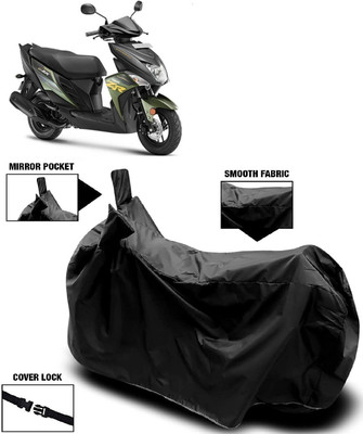 MMSSTAR Waterproof Two Wheeler Cover for Yamaha(Cygnus Ray ZR, Black)