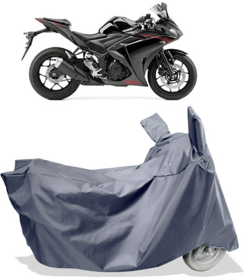 Amexride Two Wheeler Cover for Yamaha(YZF R25, Grey)