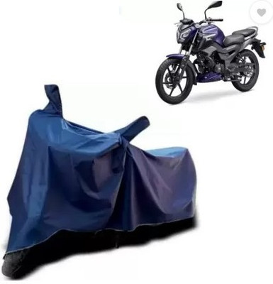 Tritika Waterproof Two Wheeler Cover for TVS(Raider, Blue)