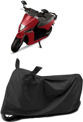 AASHTIK MART Two Wheeler Cover for Simple Energy(Black)