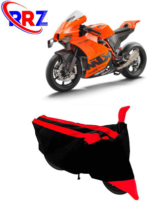 RRZ Waterproof Two Wheeler Cover for Ducati(SuperSport, Black, Red)