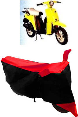 AASHTIK MART Two Wheeler Cover for Bajaj(Sunny, Red)