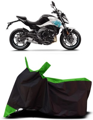 VESMEI Two Wheeler Cover for CFMoto(400NK, Green)