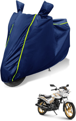 Auto Hub Waterproof Two Wheeler Cover for TVS(Star City, Blue)
