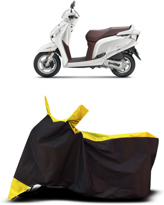 VESMEI Two Wheeler Cover for Honda(Aviator, Yellow)