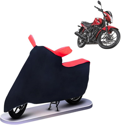 KEDIT Two Wheeler Cover for Suzuki(Sling Shot Plus, Red, Black)