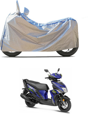 PAGORA Waterproof Two Wheeler Cover for Yamaha(Cygnus Ray ZR BS6, Silver)