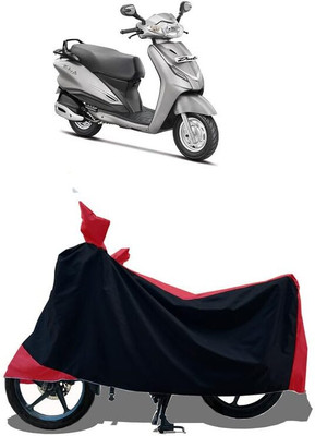 KEDIT Two Wheeler Cover for Hero(Duet, Red)