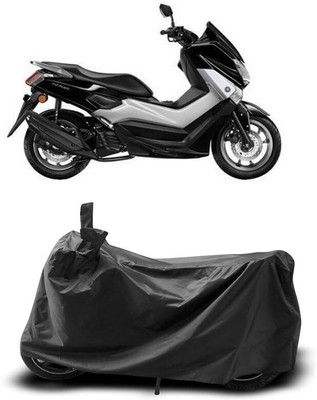 AASHTIK MART Two Wheeler Cover for Yamaha(NMax 155, Black)
