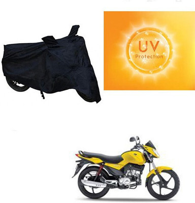 DeepShakshi AUTOMOTIVE Waterproof Two Wheeler Cover for Mahindra(Stallio, Black)
