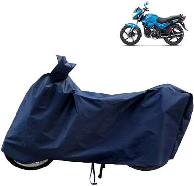 Horseyaart Waterproof Two Wheeler Cover for Hero(Glamour FI, Blue)