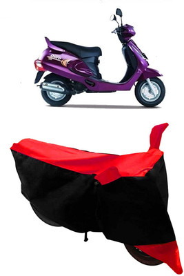 KEDIT Two Wheeler Cover for Mahindra(Duro DZ, Red)