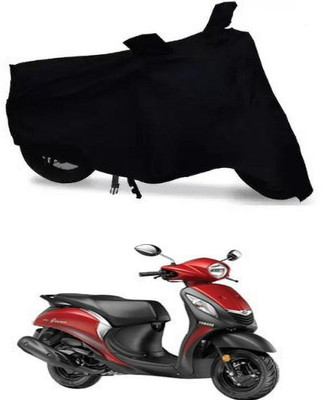 THE REAL ARV Waterproof Two Wheeler Cover for Yamaha(Fusion, Black)