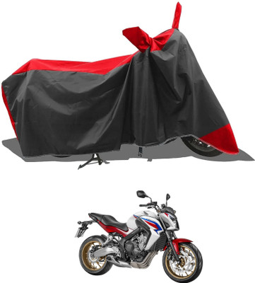 KEDIT Two Wheeler Cover for Honda(CB300R, Red)