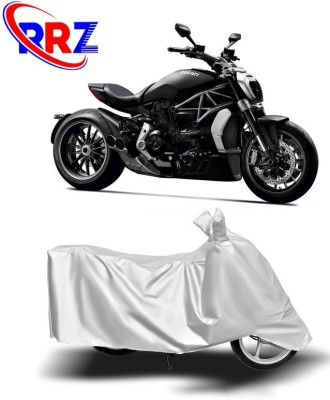 RRZ Waterproof Two Wheeler Cover for Ducati(XDiavel, White)