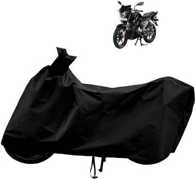 Horseyaart Waterproof Two Wheeler Cover for TVS(Apache RTR 180, Black)