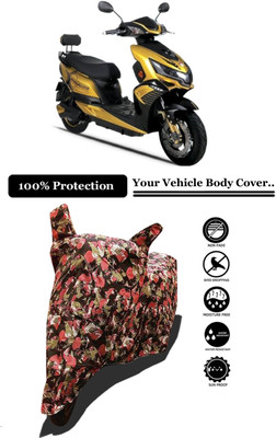 Amexride Two Wheeler Cover for Okinawa(Praise, Multicolor)