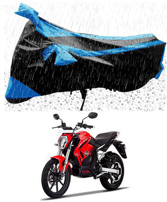 Furious3D Two Wheeler Cover for Revolt(Motors RV 400, Blue, Black)