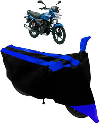 MWBB Waterproof Two Wheeler Cover for Bajaj(Sunny, Black, Blue)