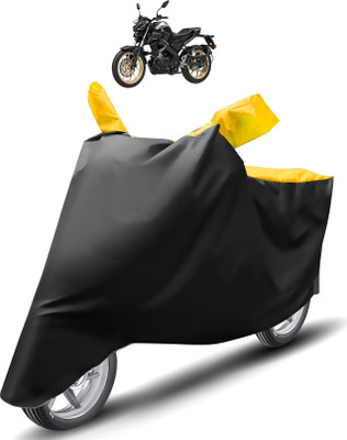 Caronix Two Wheeler Cover for Yamaha(MT-15, Yellow)