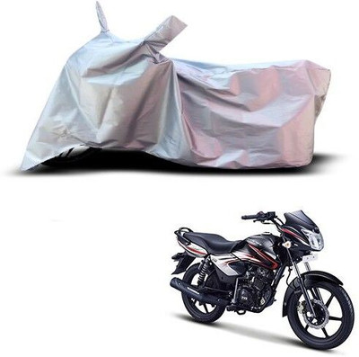 DeepShakshi AUTOMOTIVE Waterproof Two Wheeler Cover for TVS(Phoenix 125, Silver)