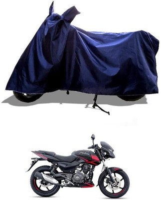KEDIT Two Wheeler Cover for Bajaj(Pulsar 125, Blue)