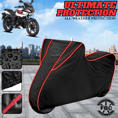OliverX Waterproof Two Wheeler Cover for Bajaj(Pulsar 220F, Black)